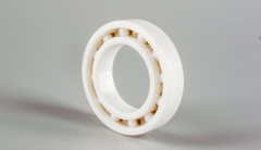 What are the advantages of high performance ceramic bearings over all steel bearings