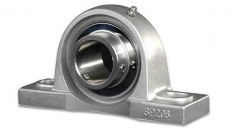 What are the key points in the use of external spherical bearings