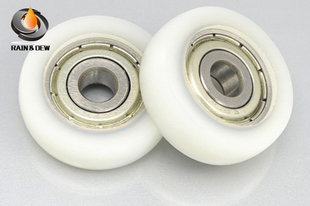 Bearing roller 5x22x7mm Nylon coated bearing for shower room