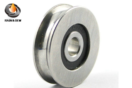 S625RS U groove ball bearing 5x22.5x6mm