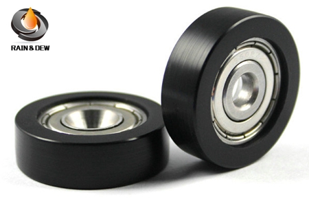 6x30x9mm plastic roller wheels S608ZZ