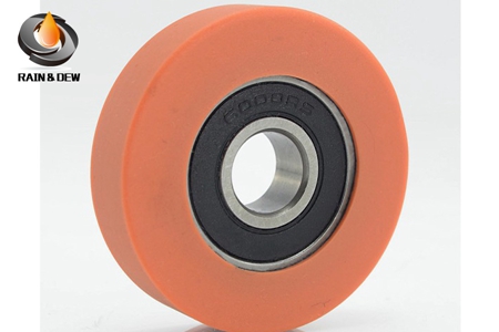 10x40x10mm Low noise polyurethane pulley wheel