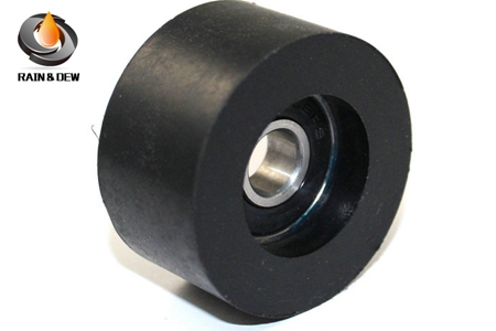 608RS pu ball bearing wheel 8x35x18mm