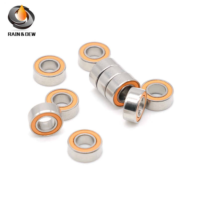 1Pcs SMR103 2RS CB 3x10x4 Stainless Steel Hybrid Ceramic Fishing Reel Bearing 623 Without Grease Fas