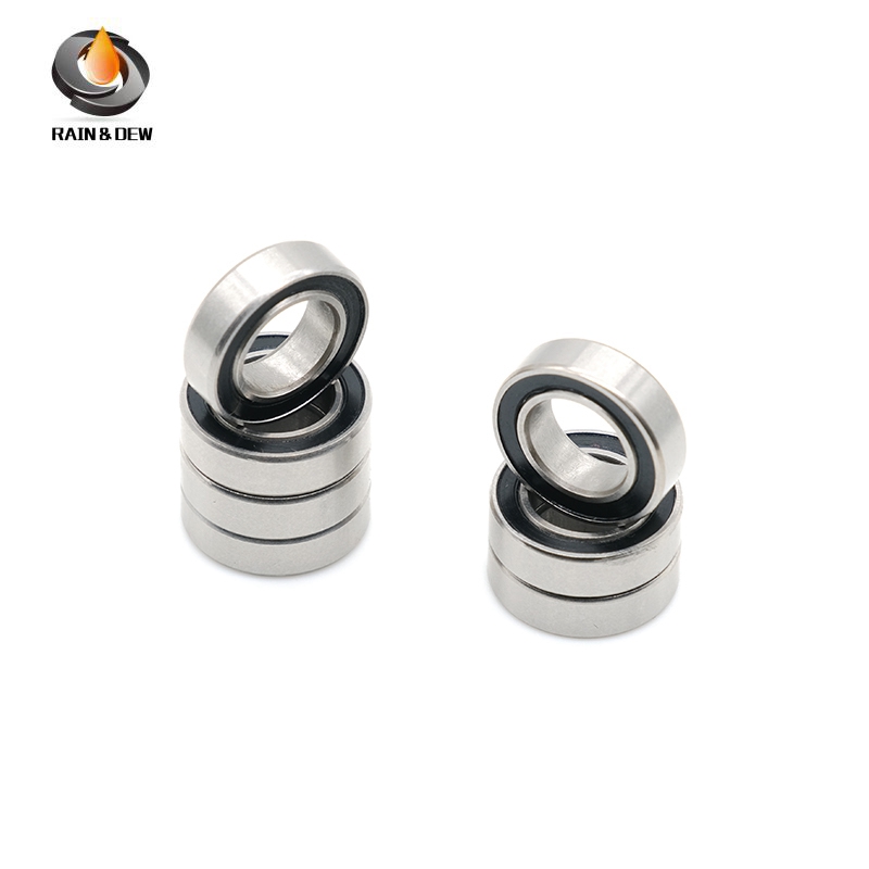 10PCS 604RS 4x12x4 mm Bearing ABEC-7 Miniature 604RS Ball Bearings 604RS