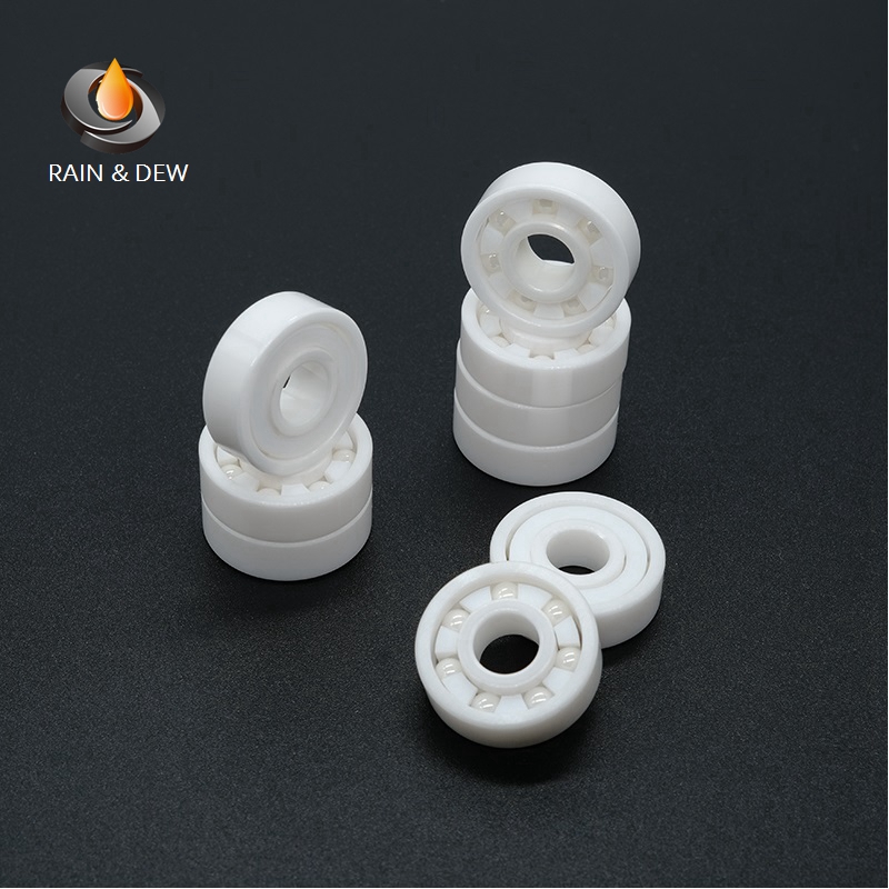 2PCS 608CE Ceramic ZrO2 Full Ceramic Bearing 603 604 605 606 607 623 624 625 626 627 628 629 CE Anti