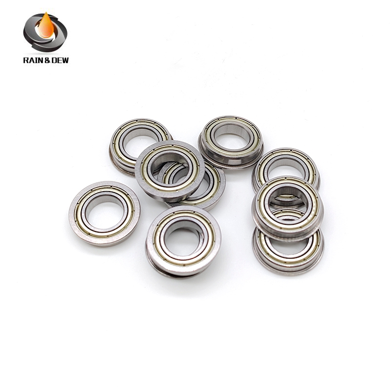 1PCS F6801ZZ 12X21X5mm Flange Ball Beari