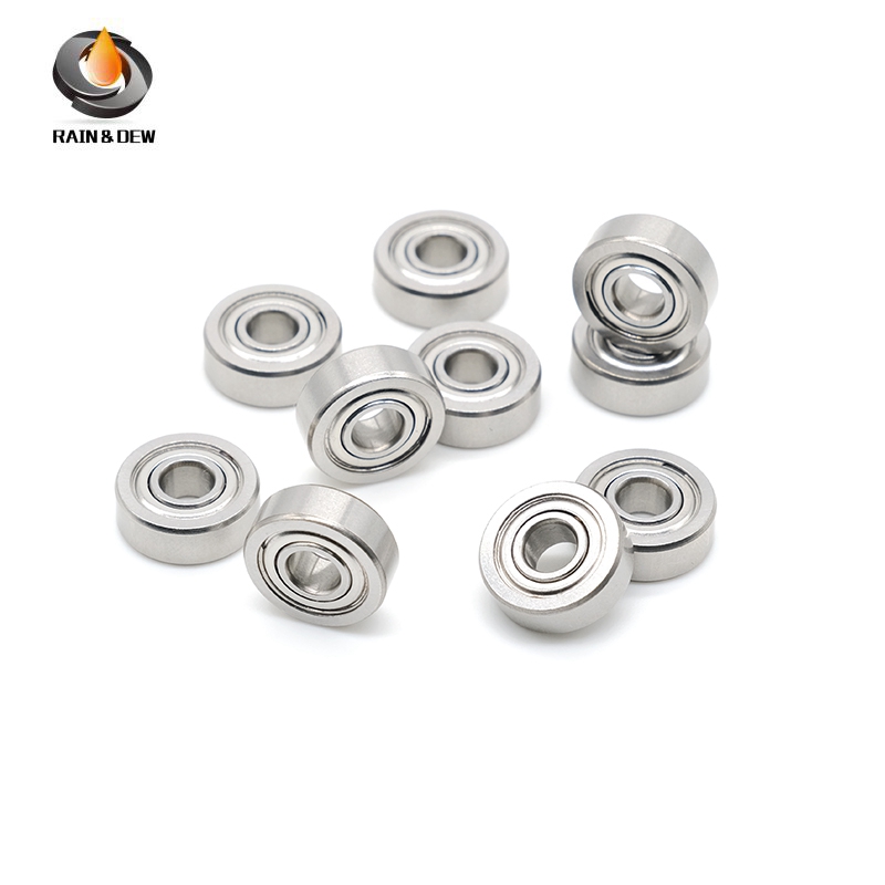 Non-Magnetic Stainless Steel Bearing, S605ZZ  5X14X5 mm, SUS304 Material, Corrosion Resistant, Doubl