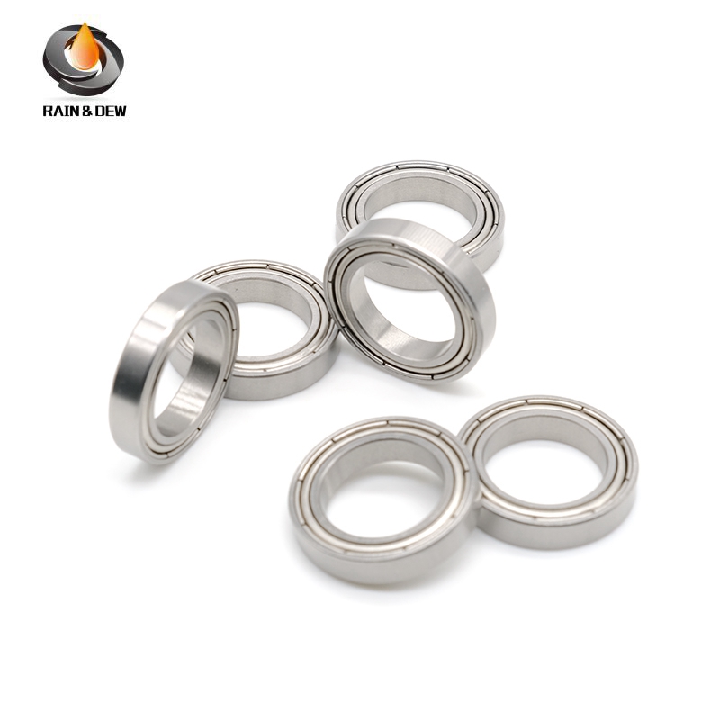 Corrosion Resistant & Non-Magnetic Bearing, S6301ZZ 12X37X12mm SUS304 with Double Shields ﻿ ﻿