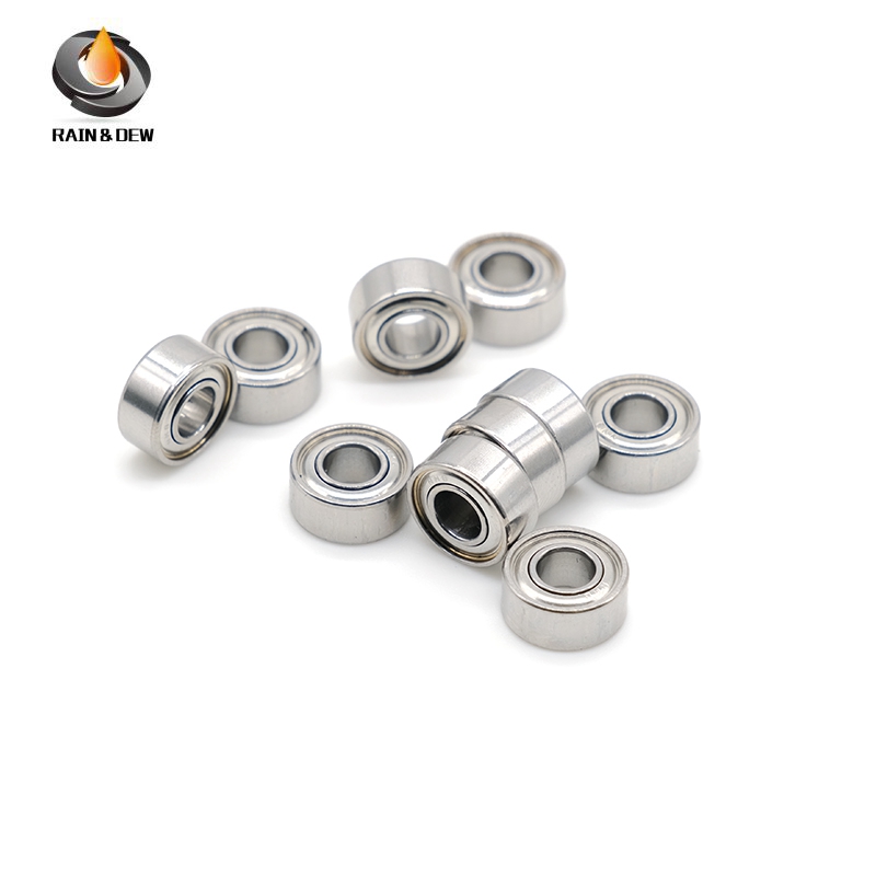 Corrosion Resistant & Non-Magnetic Bearing, S684ZZ 4X9X4mm SUS304 with Double Shields ﻿ ﻿