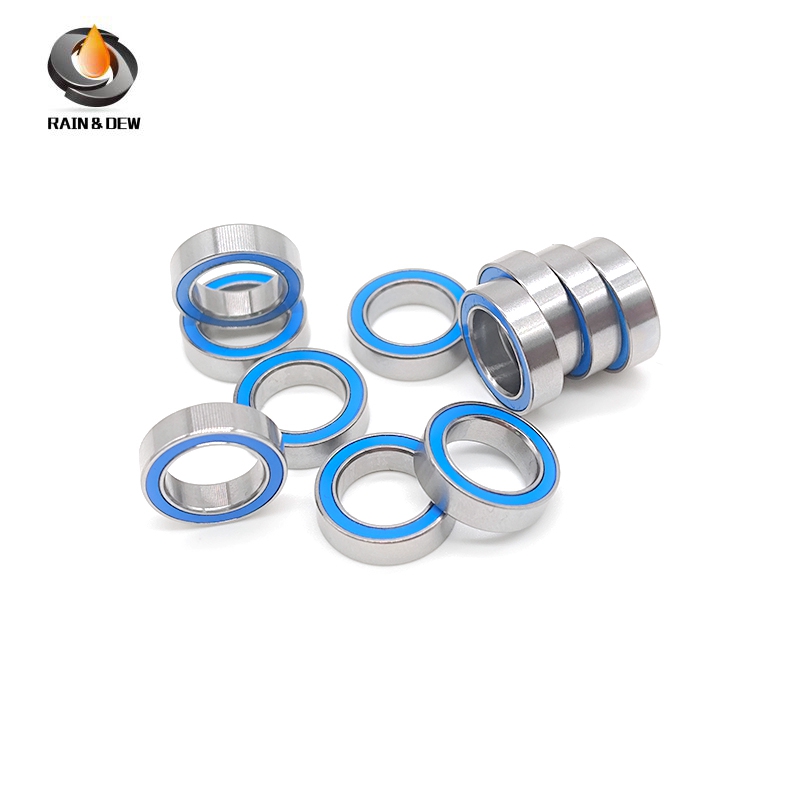 10PCS ABEC-7 6700RS High quality 6700RS 6700 2RS 10x15X4 mm Miniature Blue Rubber seal Deep Groove B